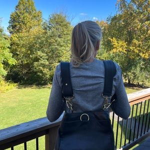 Holly & Tanager Original Leather convertible Backpack/Shoulder bag